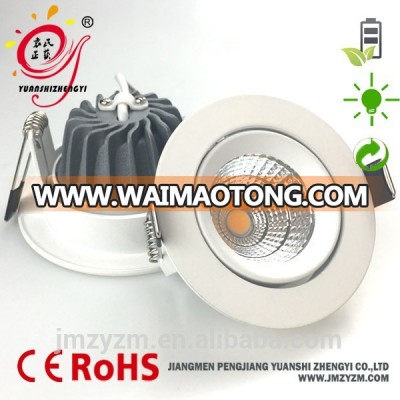 5w 7w 10w crystal ceiling dimmable cabinet small round led down light