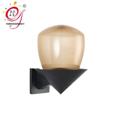 Modern outdoor hotel room lobby stage home gate fence post pillar bedside reading plastic cover acrylic wall mount lamp for led