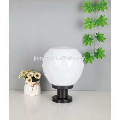 diamond shape pillar lamp